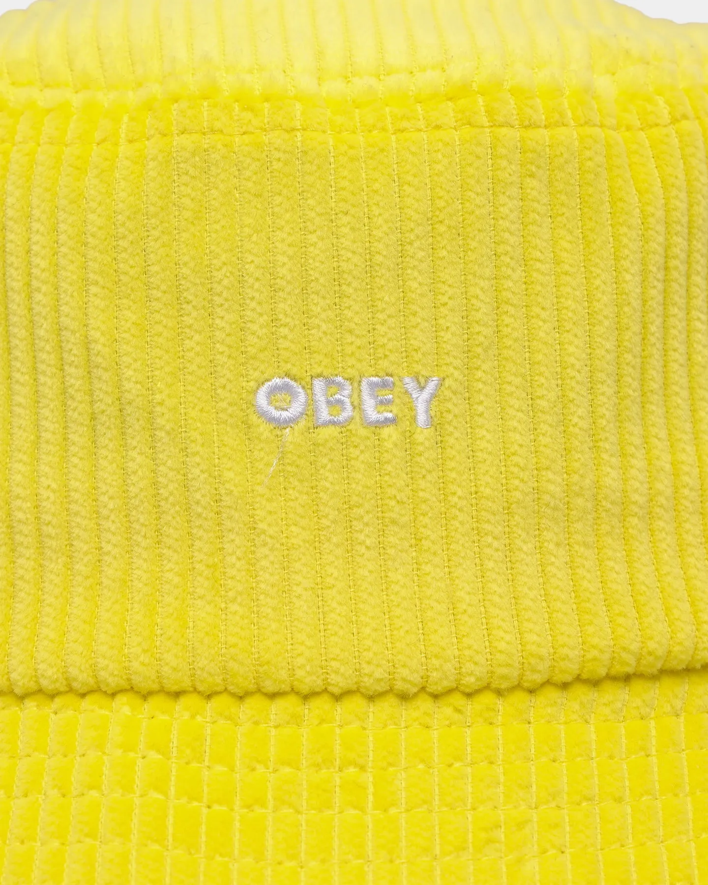 Obey Bold Cord Bucket Hat Butter