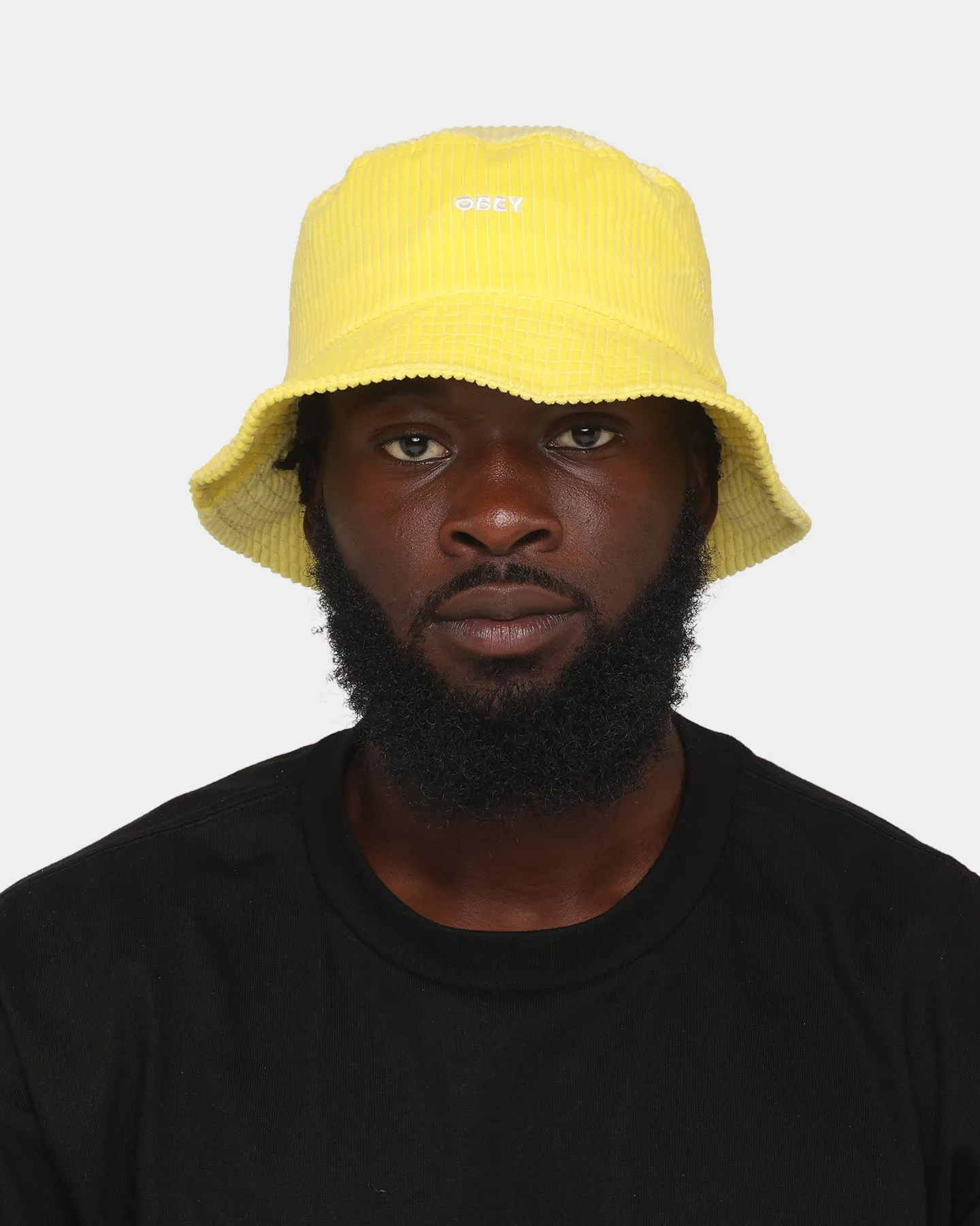 Obey Bold Cord Bucket Hat Butter