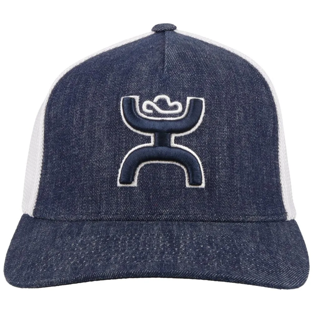 "Coach" Denim/White Hat