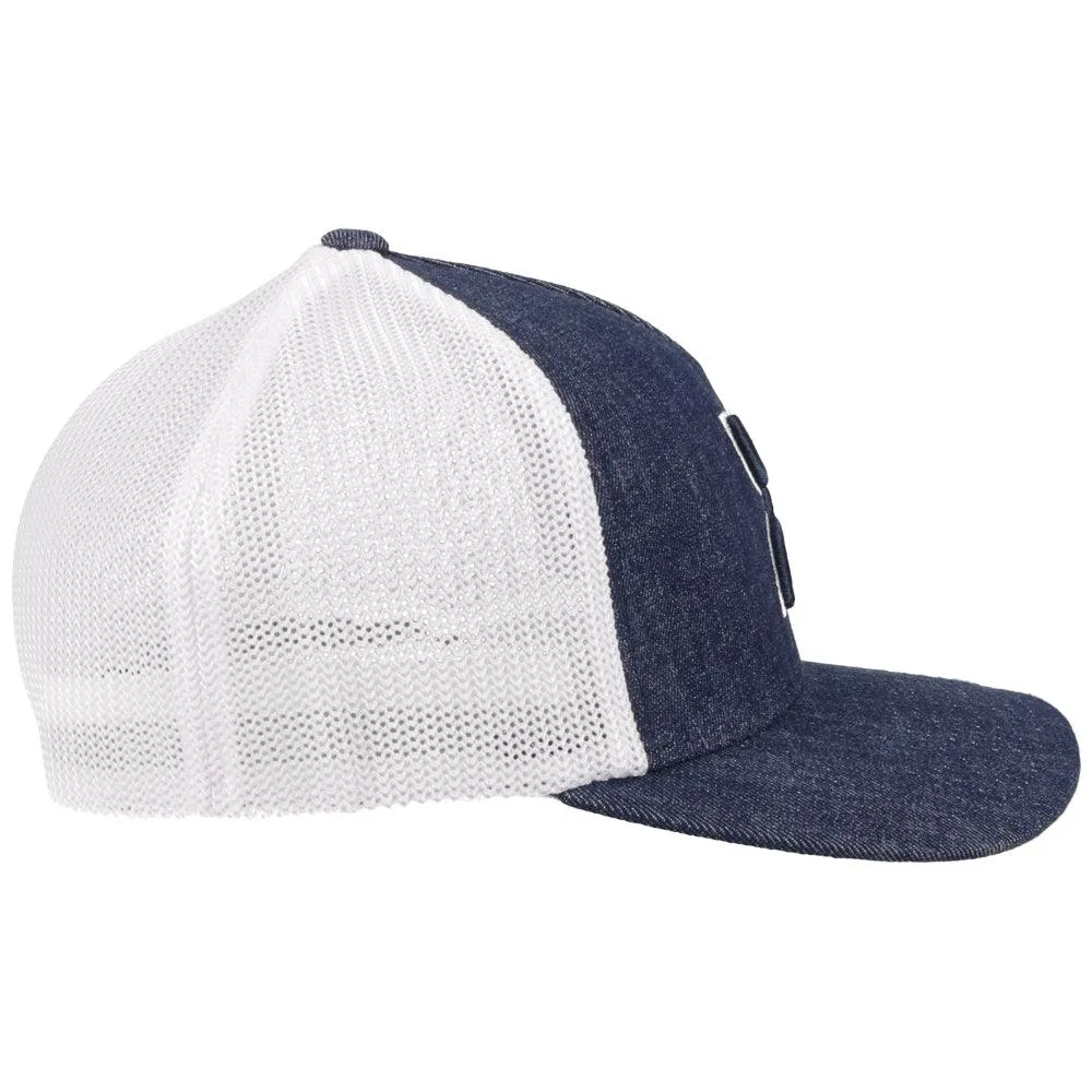 "Coach" Denim/White Hat