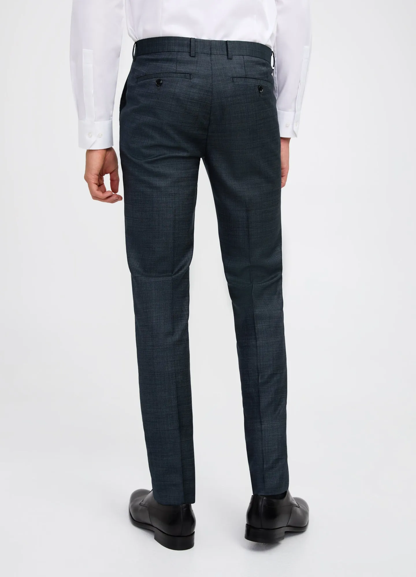 Refined Thatch Suit Pant Pacific