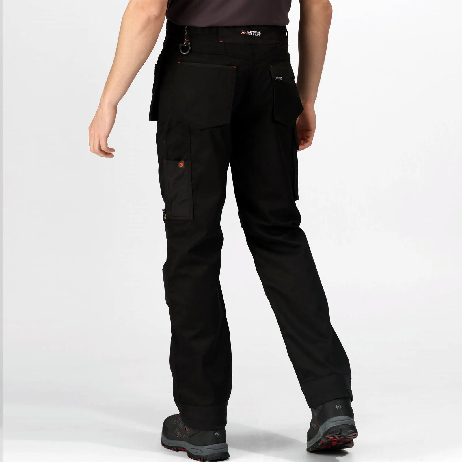 Regatta Professional Mens Incursion Holster Workwear Trousers - Black