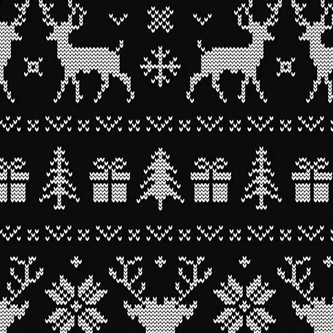 Reindeer Fair Isle Super SOFT Luxe Leggings Super SOFT Leggings Farmhouse Christmas Holiday Plus rts