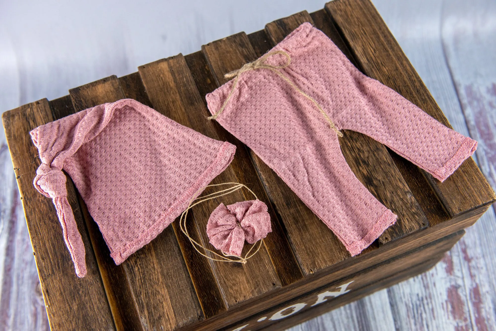 SET Basic Baby - Perforated - Light Mauve