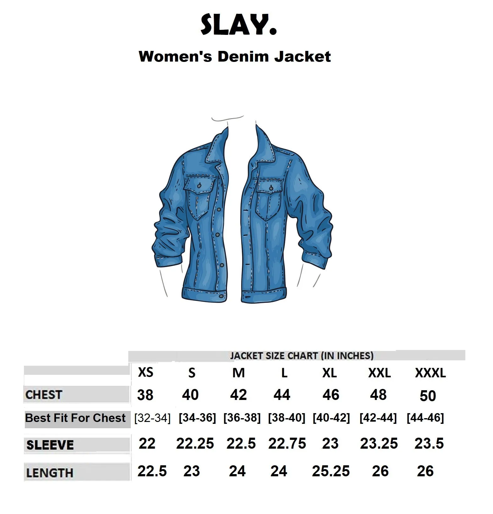 SLAY. Women's Enzyme Washed Denim Jacket with Faux-fur Lining