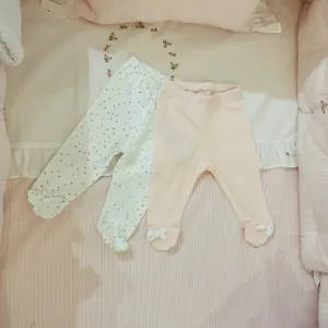 Soft Bow-Footed Trouser Set