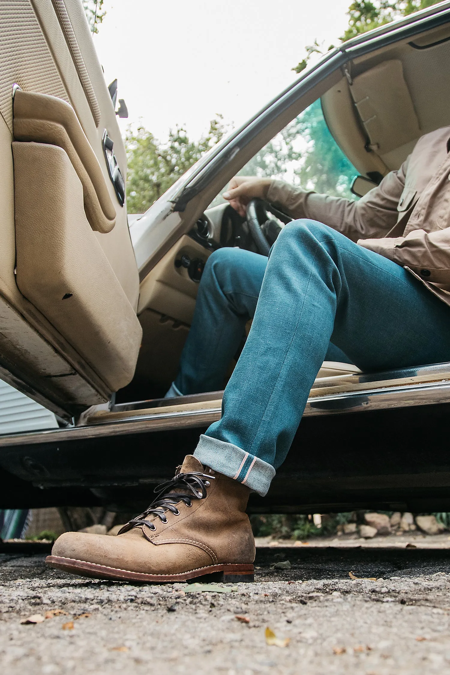 The Pen Slim - Old Blue Raw 14oz Selvedge