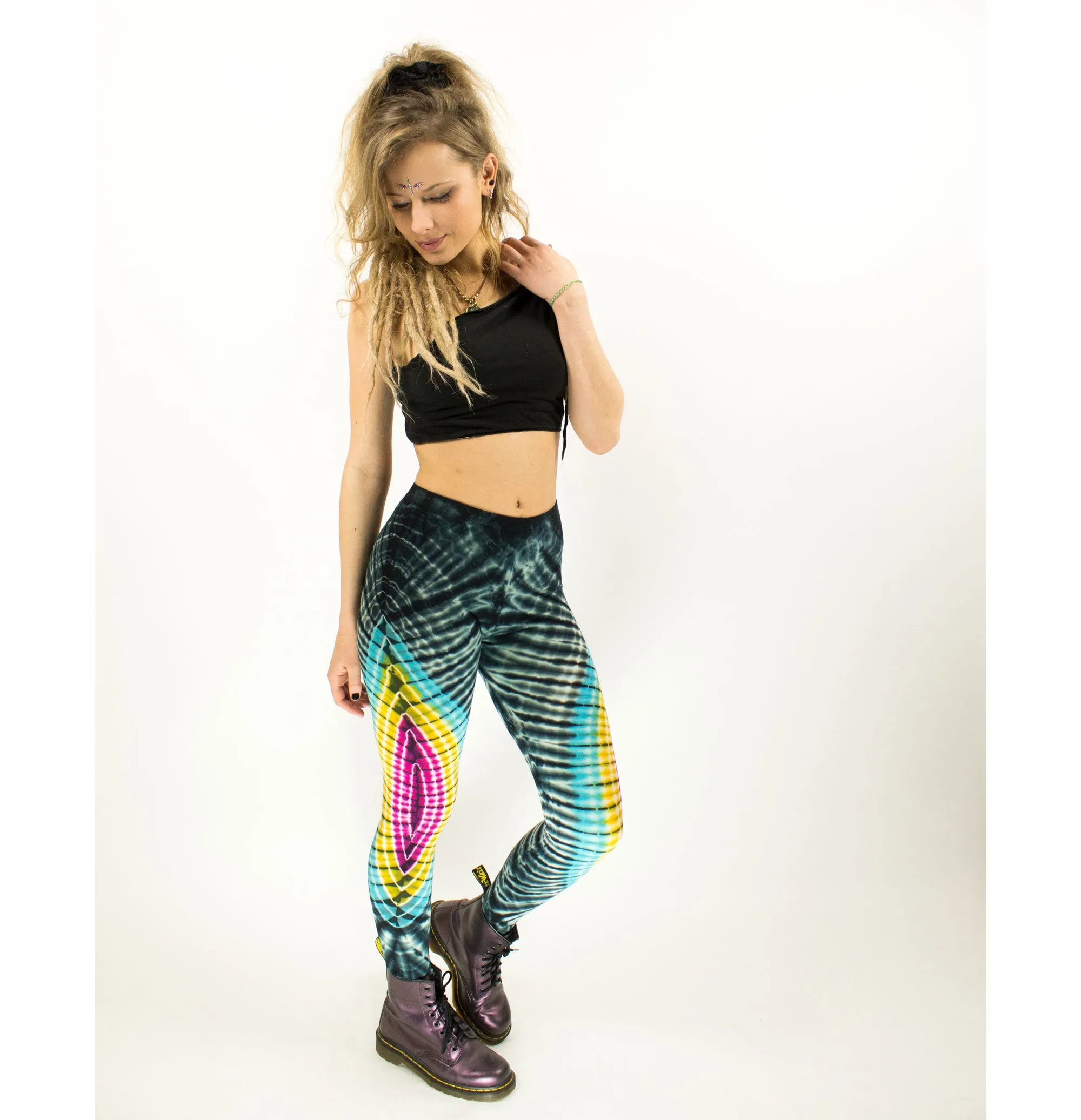 TIE DYE LEGGINGS RAINBOW