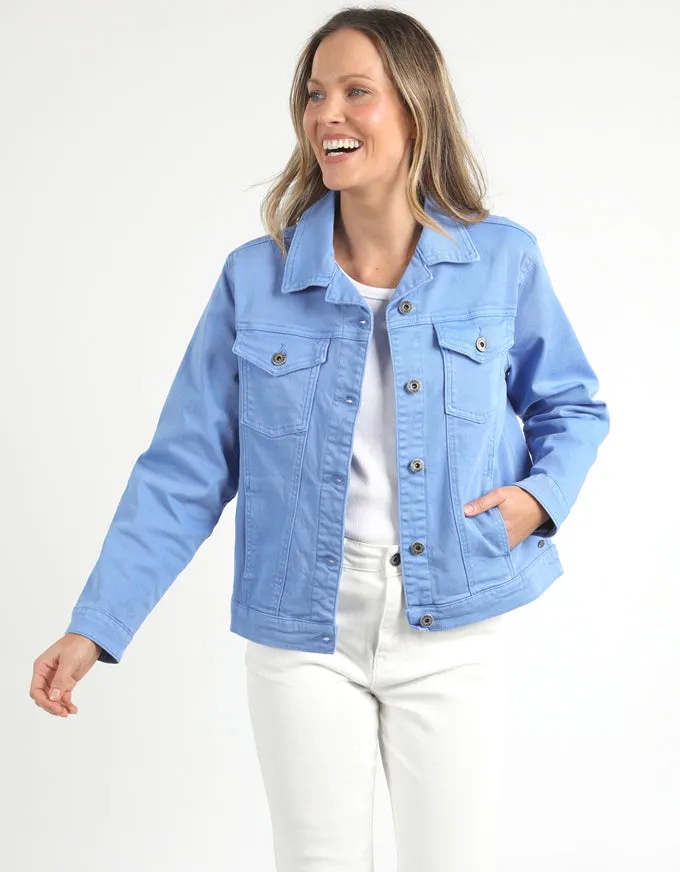 Tilly Denim Jacket Cerulean