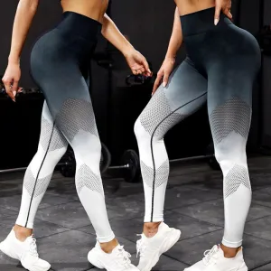 Vouzle Sexy Seamless Leggings Women Fitness Yoga Pants Gym Workout Leggings Women Clothing High Waist Slim Breathable Tights Push Up Pants